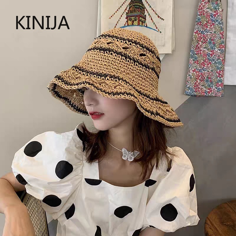 Cappello estivo Cappello da so - Bucket Hat Straw recensione e prezzo